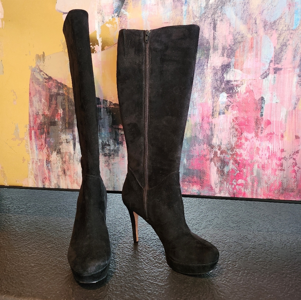 Antonio Melani Black Heeled Boot